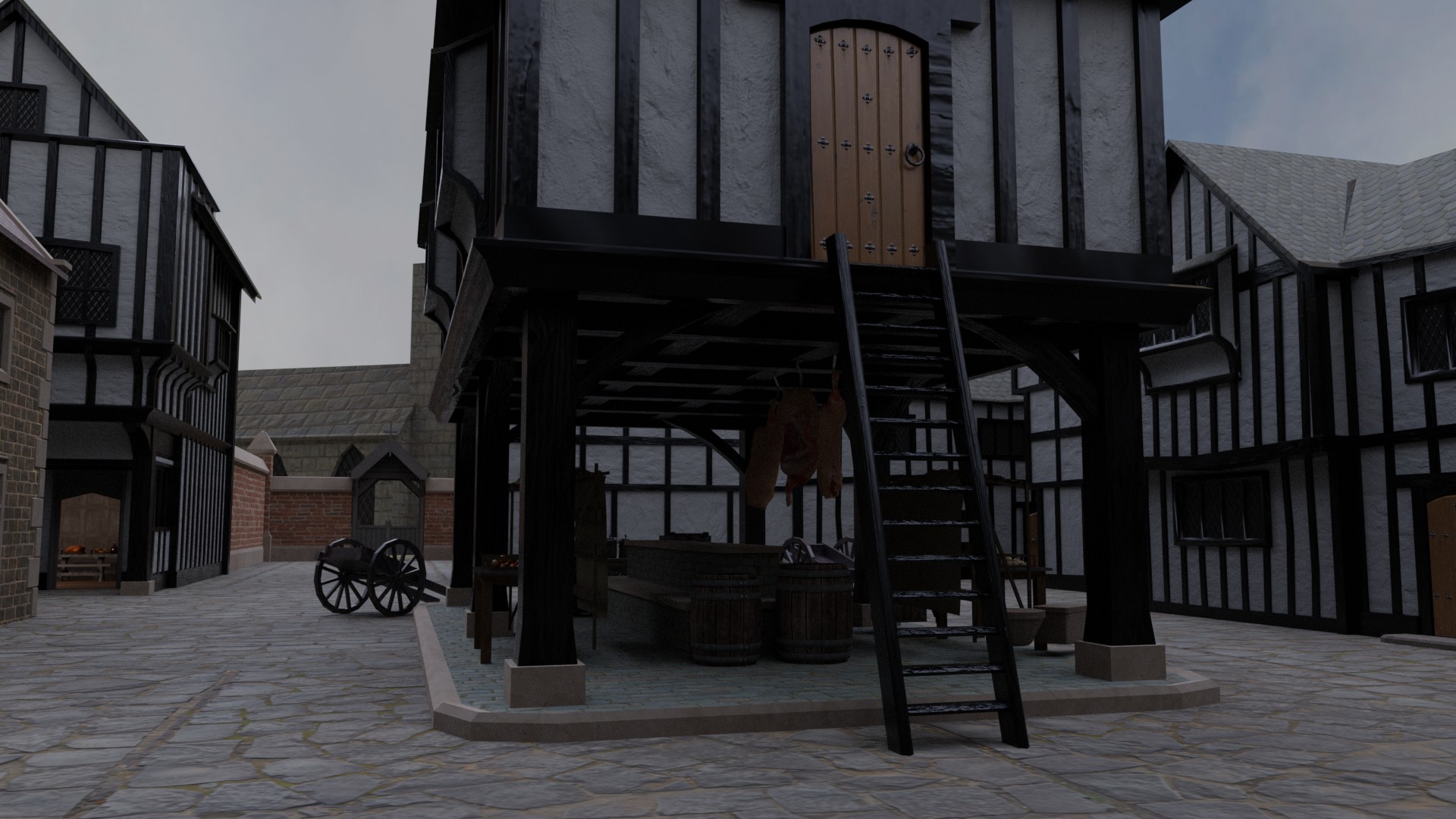 Students exploring Tudor life through immersive VR